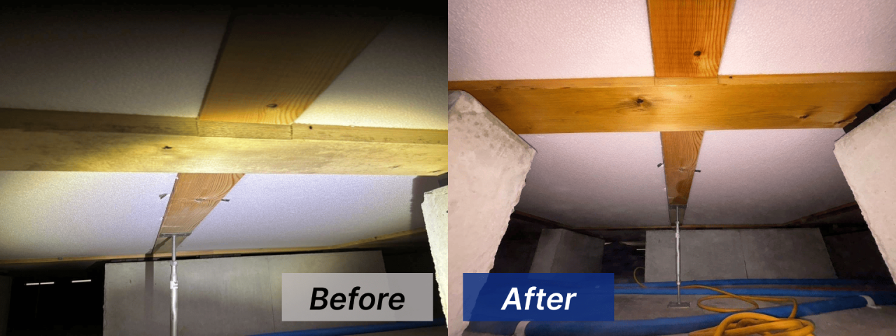 【福岡県福岡市】新築の床下をカビ取り･カビ対策