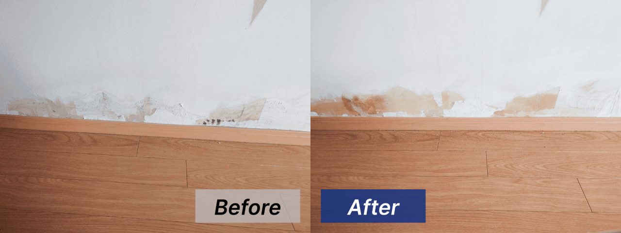 【愛知県名古屋市緑区】賃貸マンションの壁をカビ取り･カビ対策