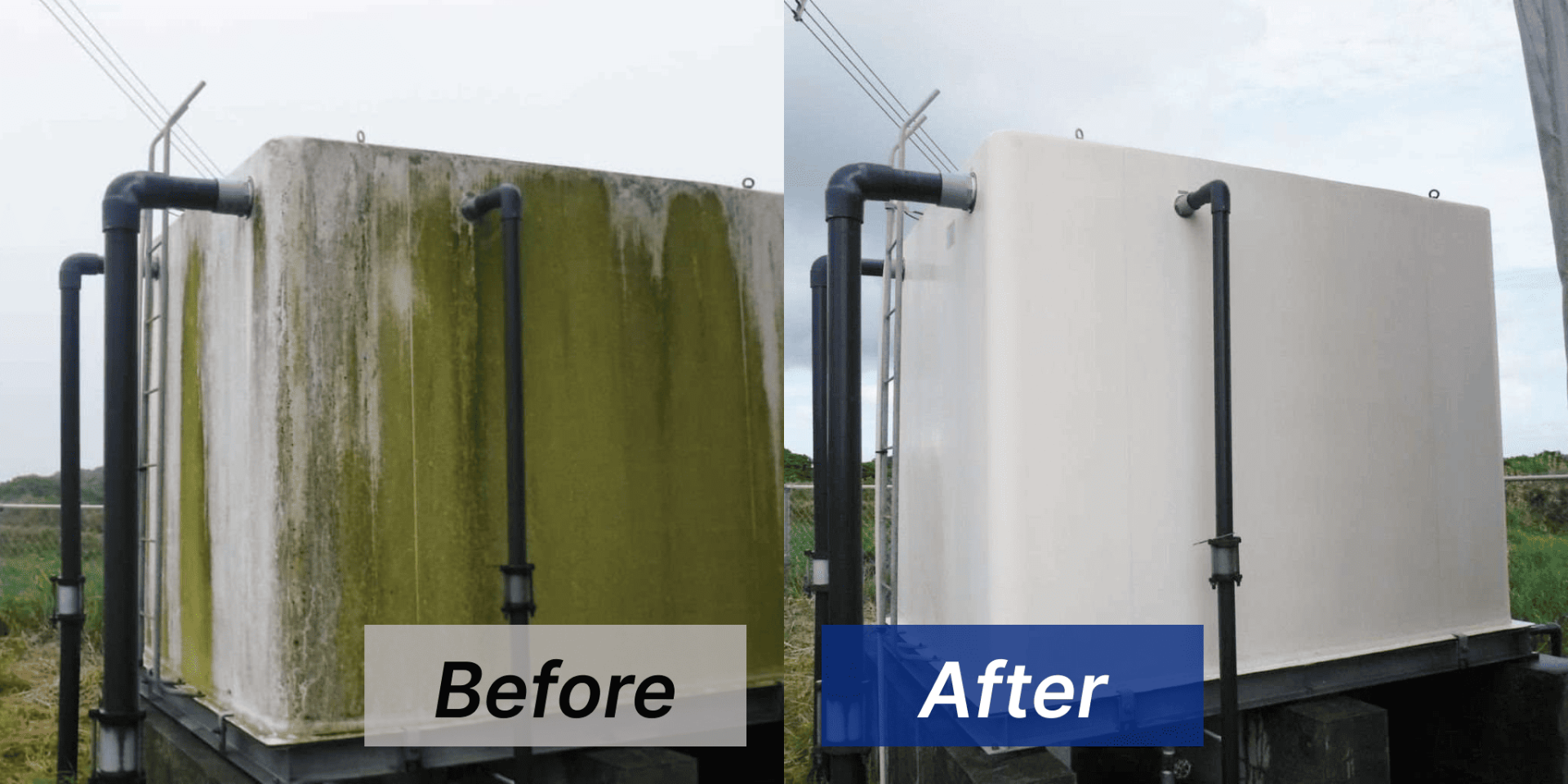 【鹿児島県大島郡徳之島町】貯水タンクのカビ取り･カビ対策