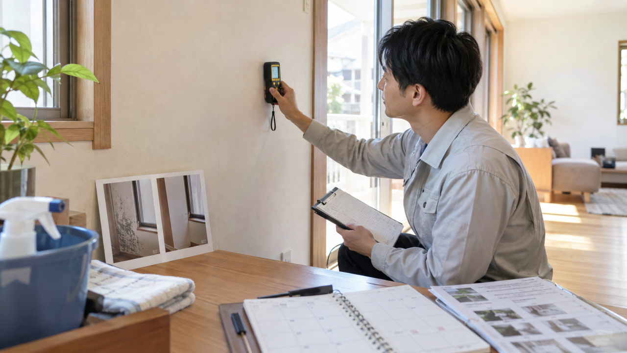 暮らしに合う再点検の仕組みを作るを確認する様子
