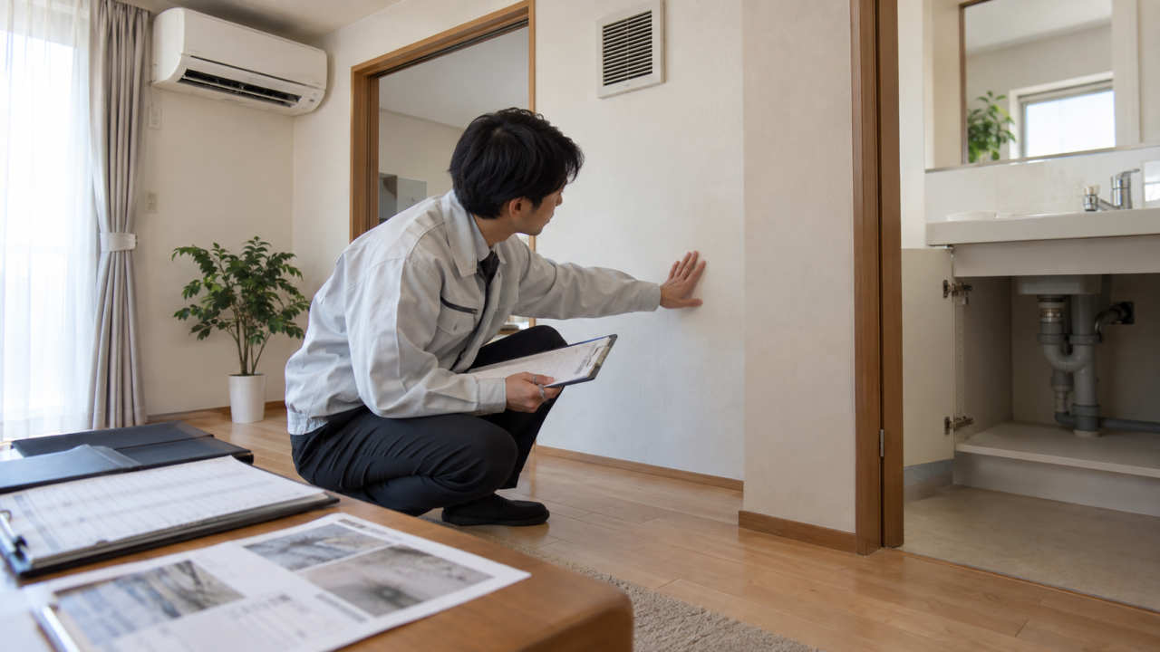 カビ臭が取れない原因は？清掃後の確認と調査手順