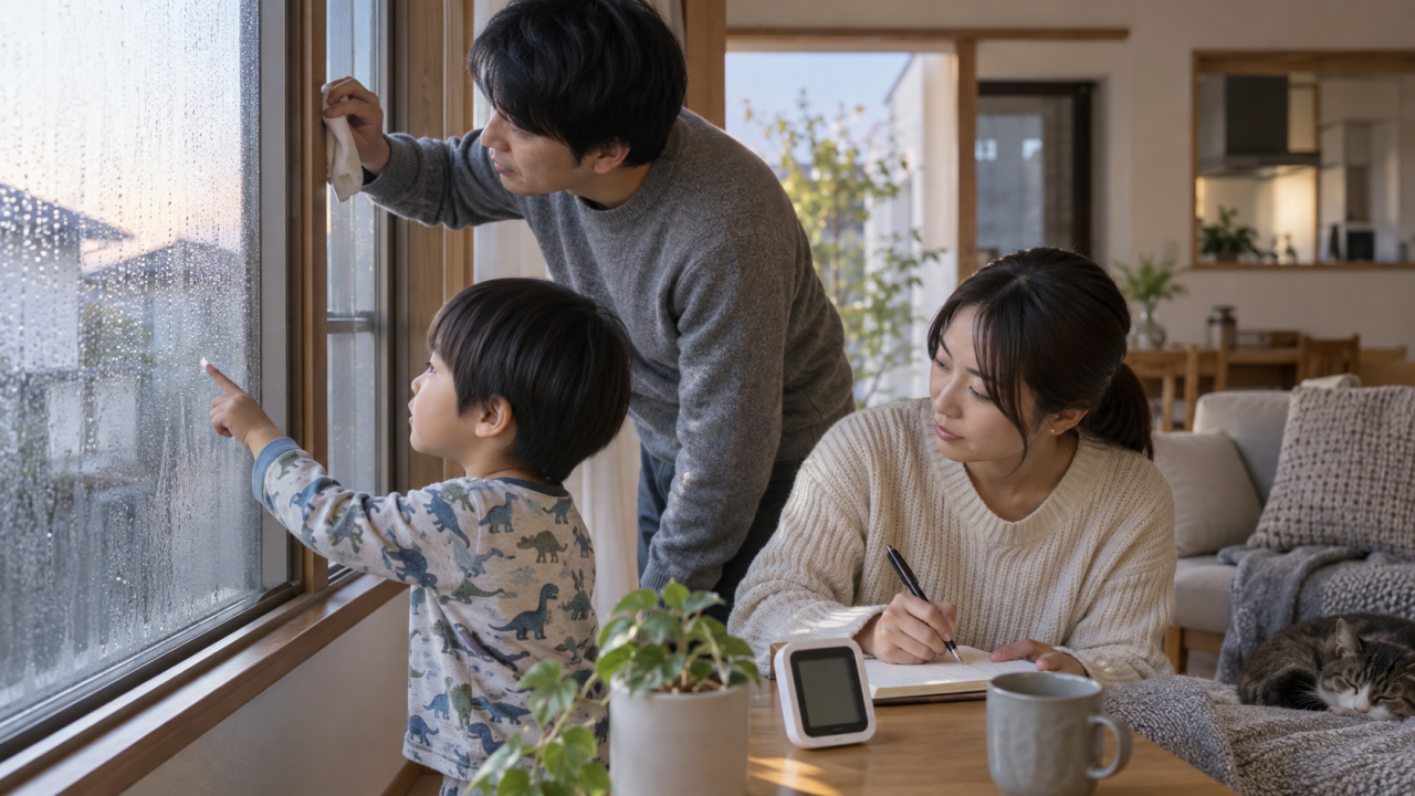 湿度対策を続ける記録と再点検