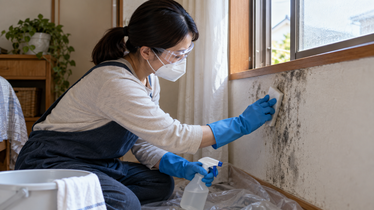家庭で除去するときの安全手順