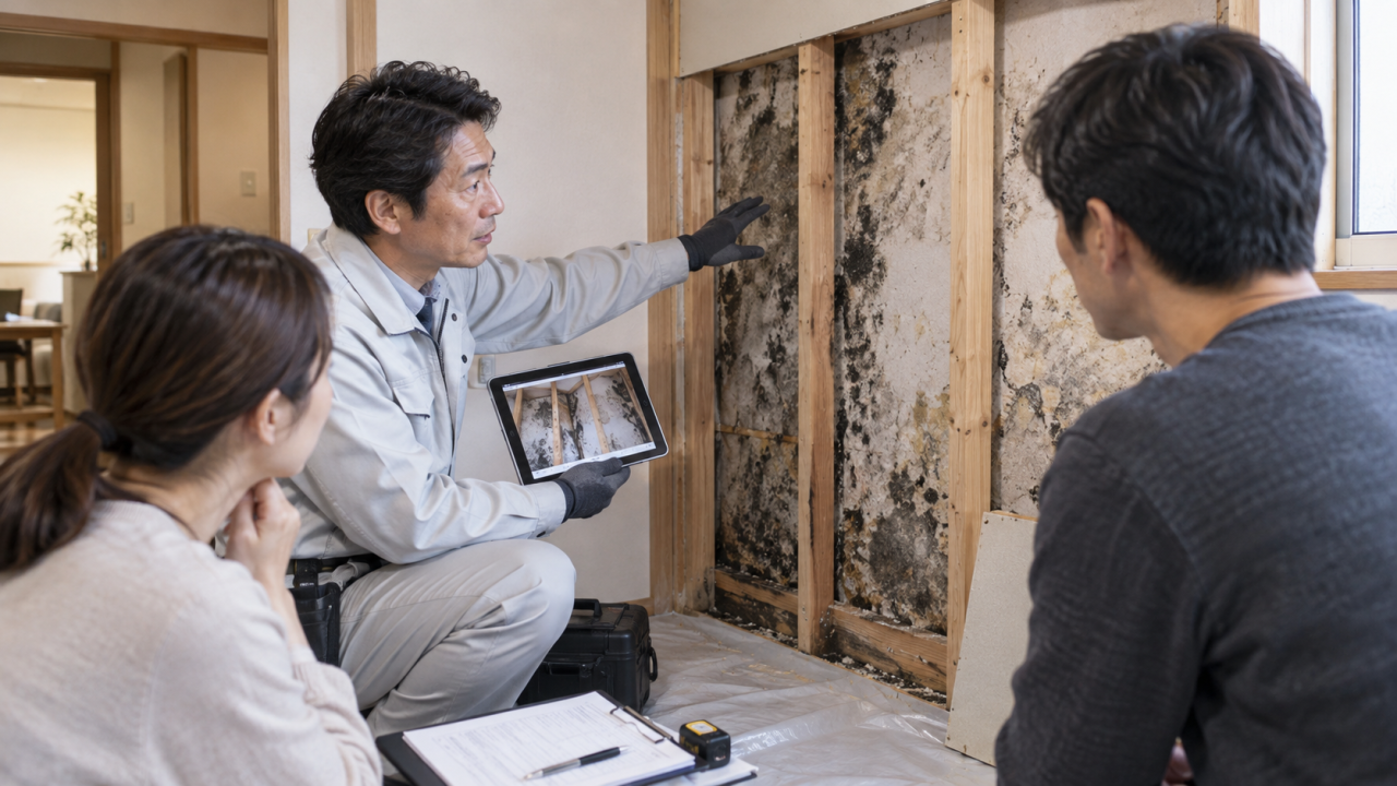 専門業者へ相談する範囲