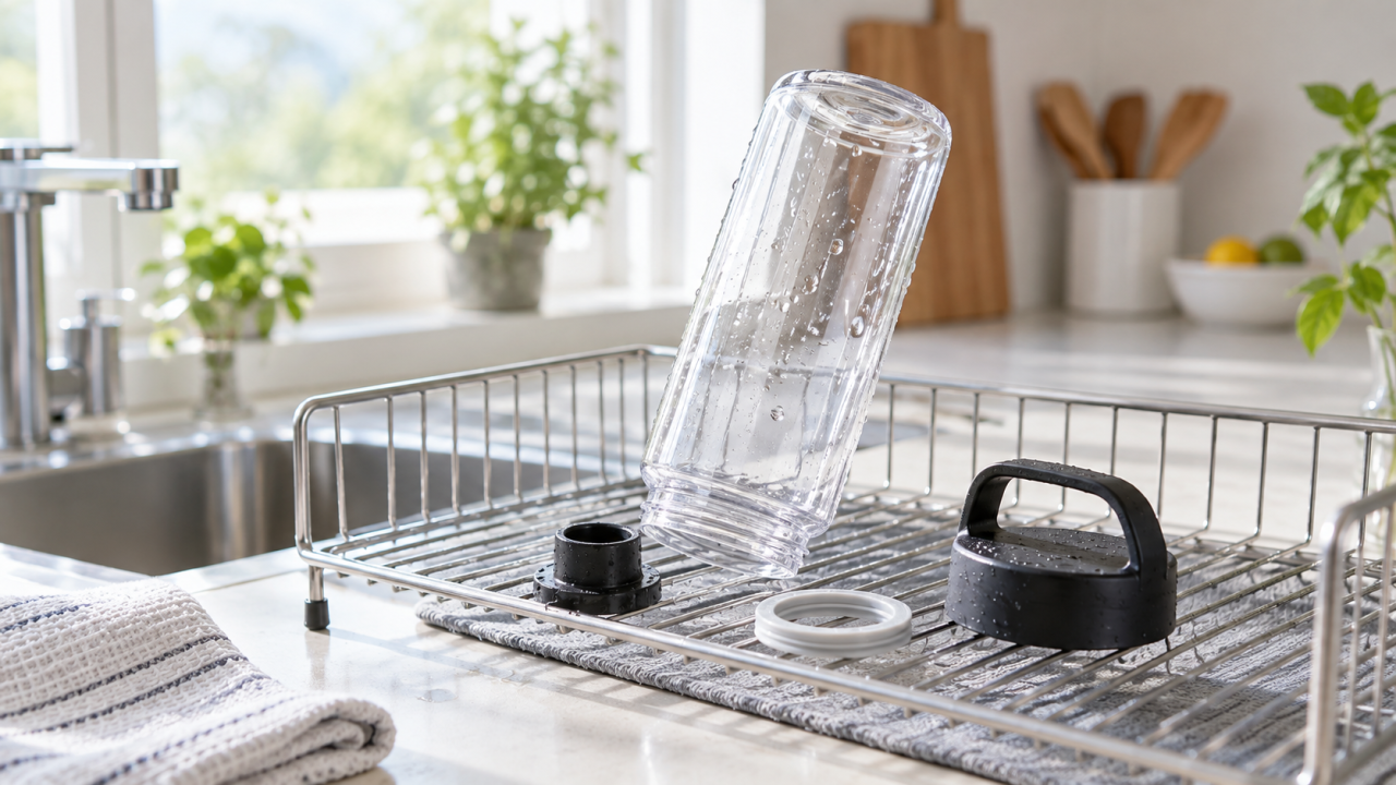 水筒のゴムパッキンにカビを防ぐお手入れ習慣🌷