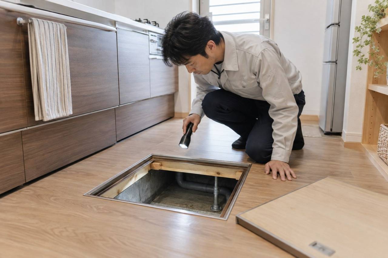 大阪の床下のカビ対策|調査・除去・湿気対策の進め方