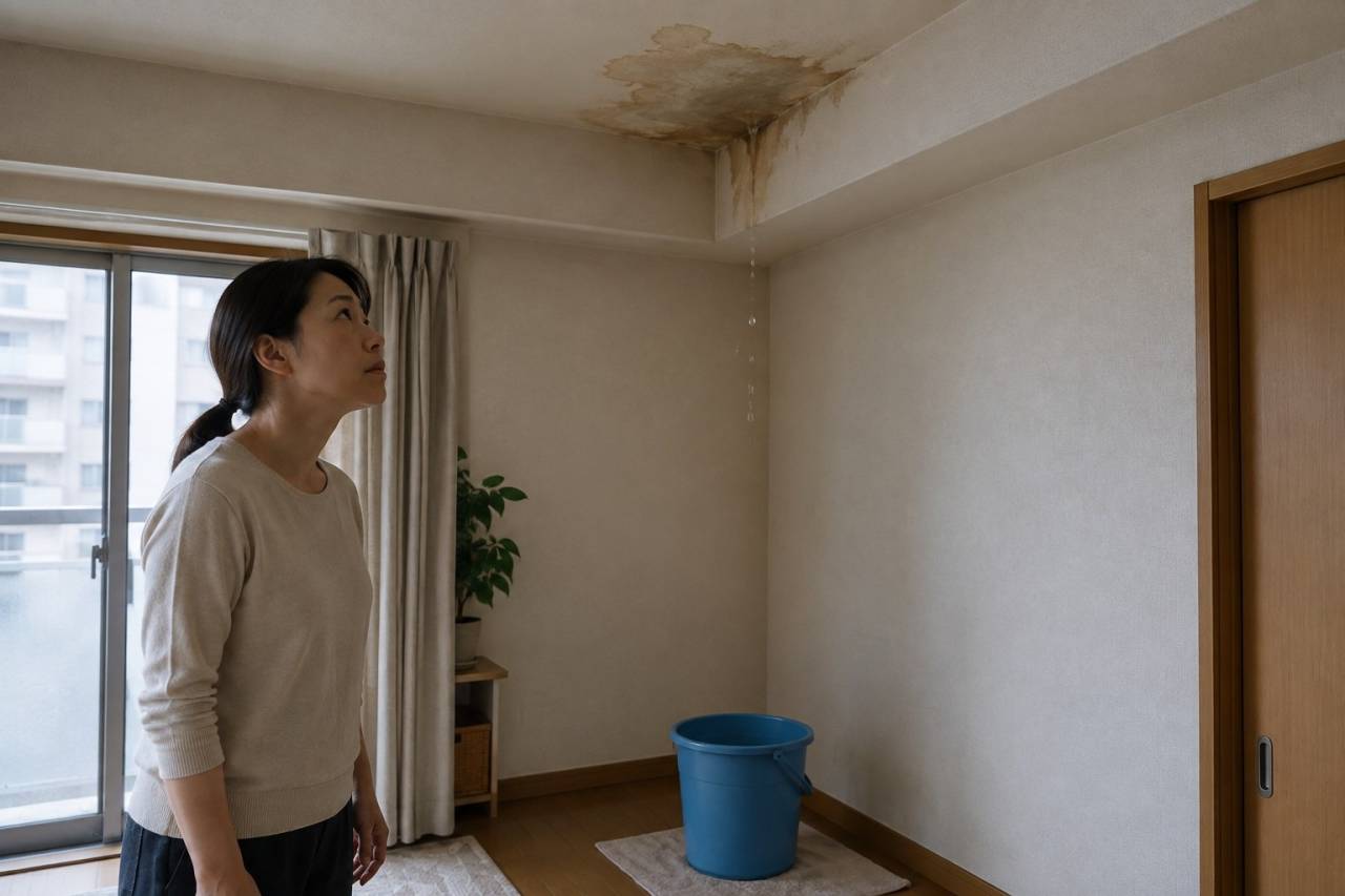 大阪で漏水後にカビが出たら｜乾燥と原状回復の順序