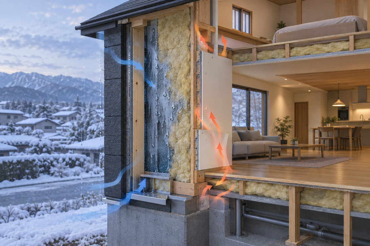 現代の建物でカビが再発しやすい理由