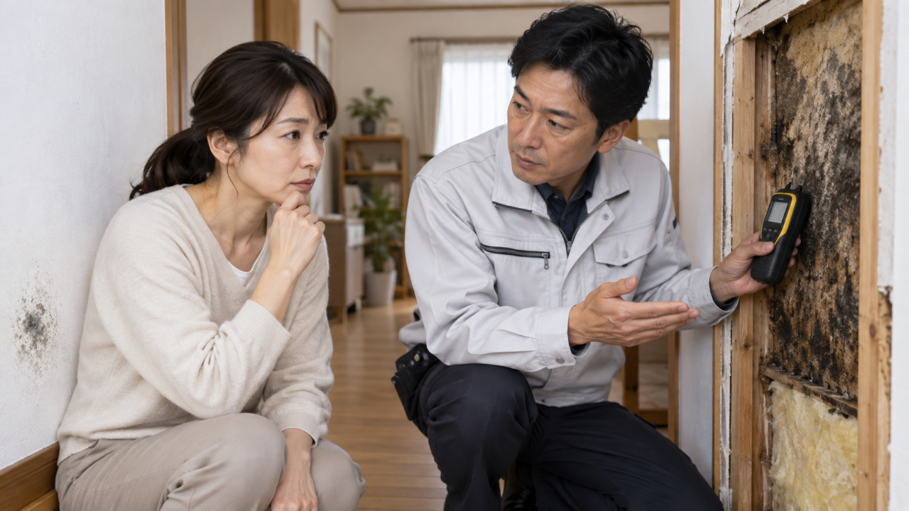 そのカビ、自分で大丈夫?専門業者に相談すべき判断ポイントとは