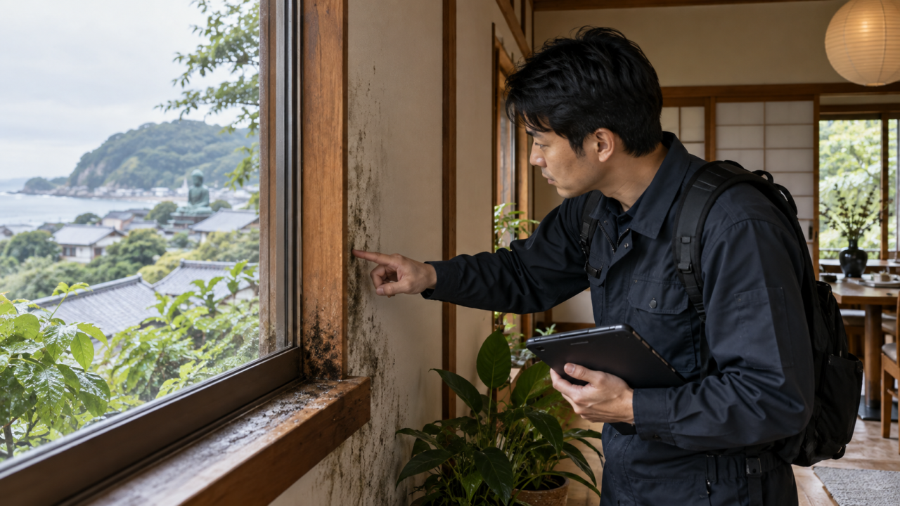 鎌倉市で繰り返すカビ被害を根本解決へ｜真菌検査と原因究明で再発防止を実現するＭＩＳＴ工法®カビバスターズ本部の専門対策ブログ