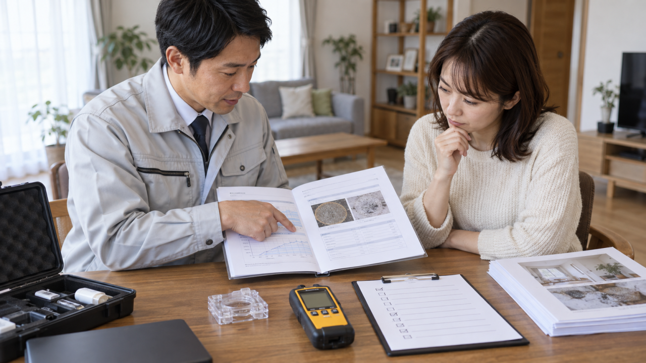 室内環境調査の業者選びと費用の確認点