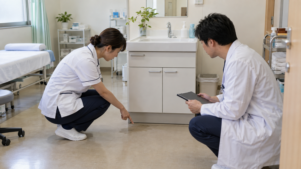診療所のカビ対策｜発見時の対応と休診日の除去計画