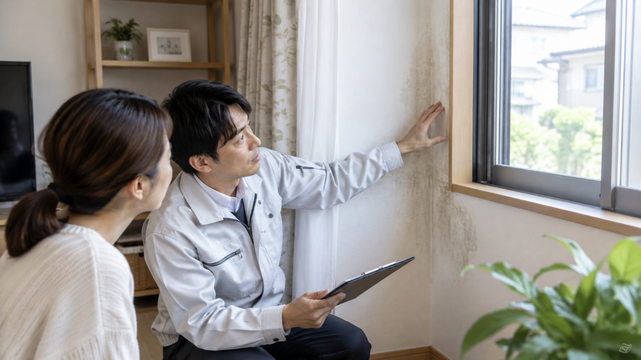 新座市のカビ取り｜再発時の点検と相談の進め方