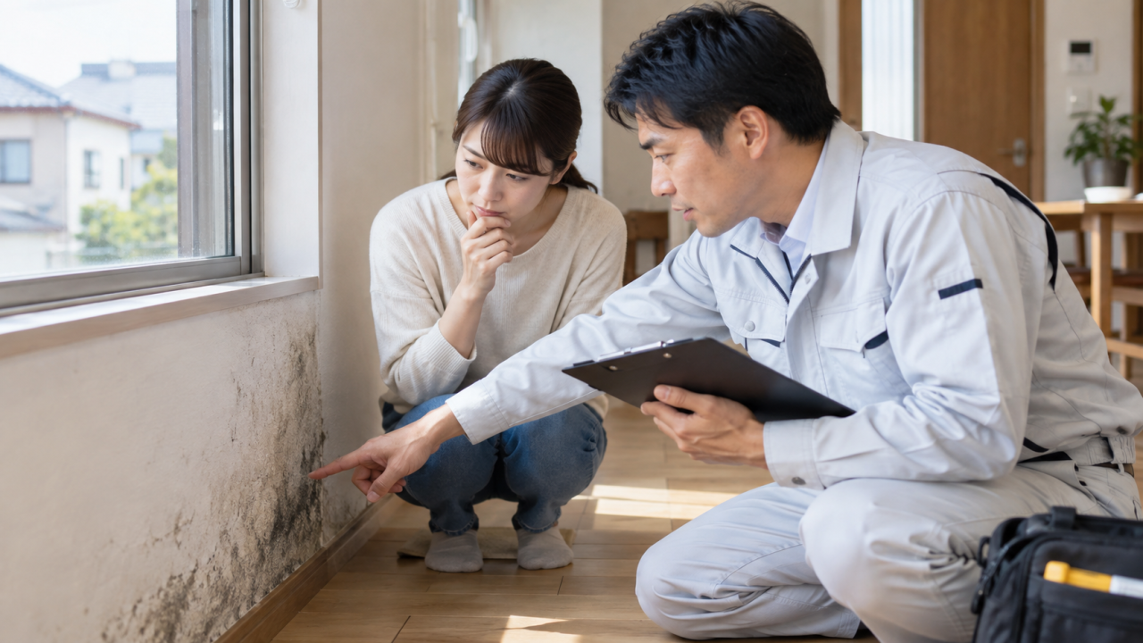 印西市のカビ取り｜再発時の点検と相談の準備