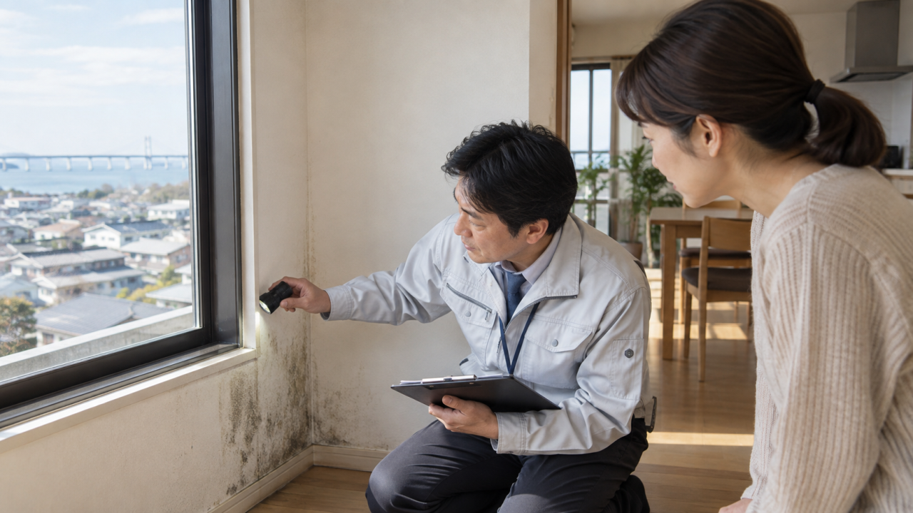 木更津市のカビ対策｜住宅・店舗の調査と相談の進め方