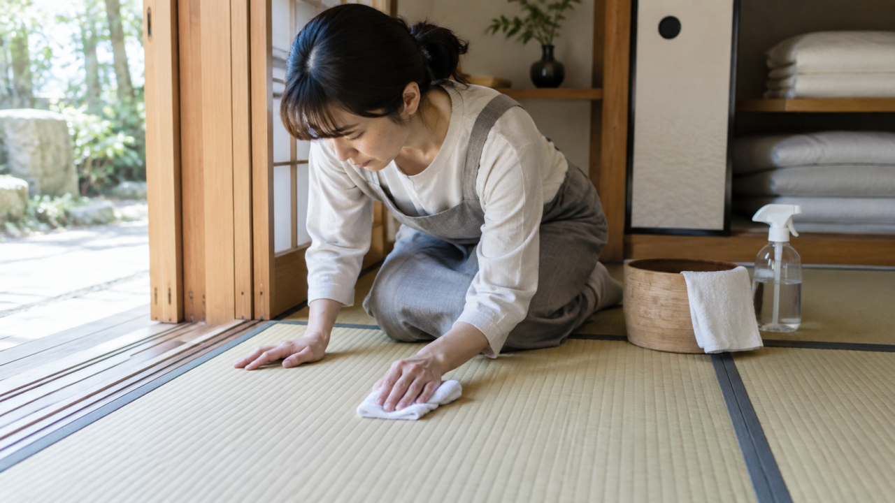 和室の畳・白木のカビ｜素材を傷めない対処と相談