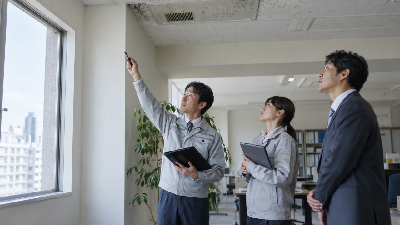 オフィス・施設のカビ対策｜調査と改善計画の立て方