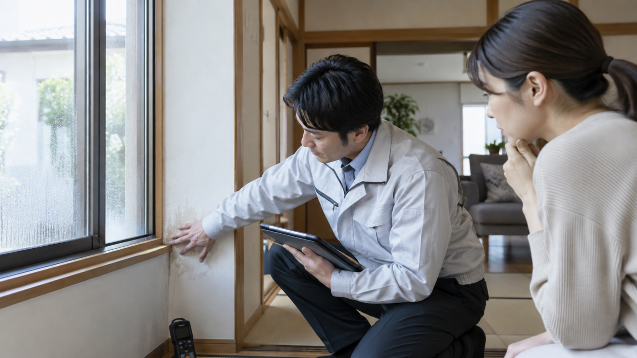 建物のカビ対策｜湿気の点検と健康が気になるときの相談