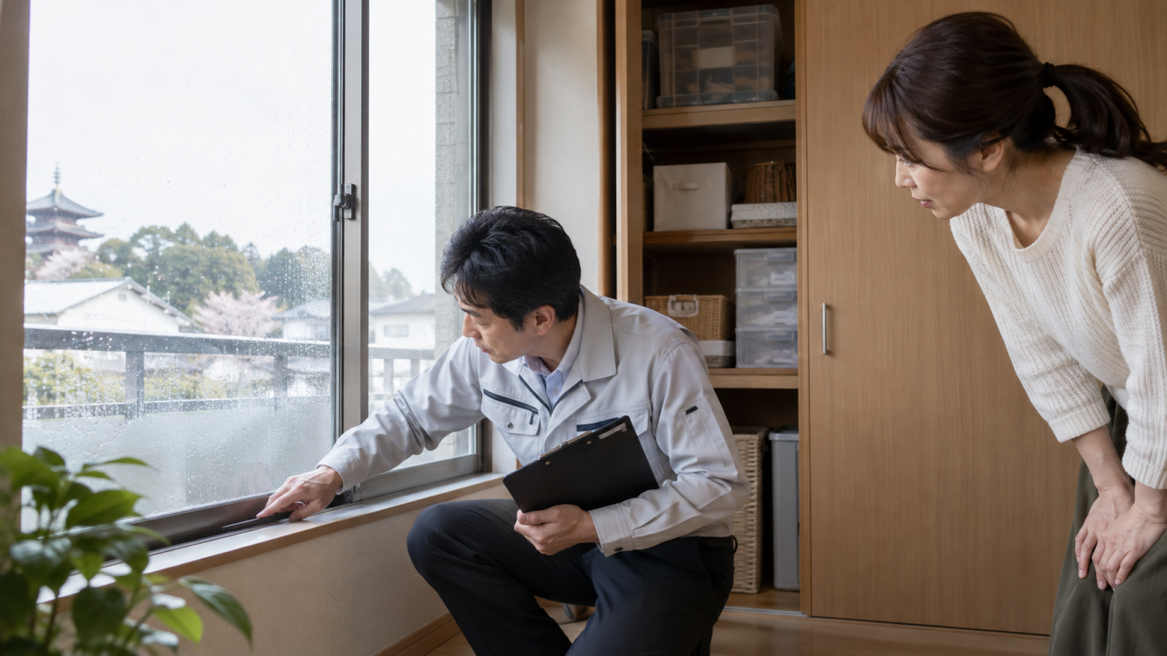 佐倉市のカビ対策｜収納・窓の点検と再発時の相談