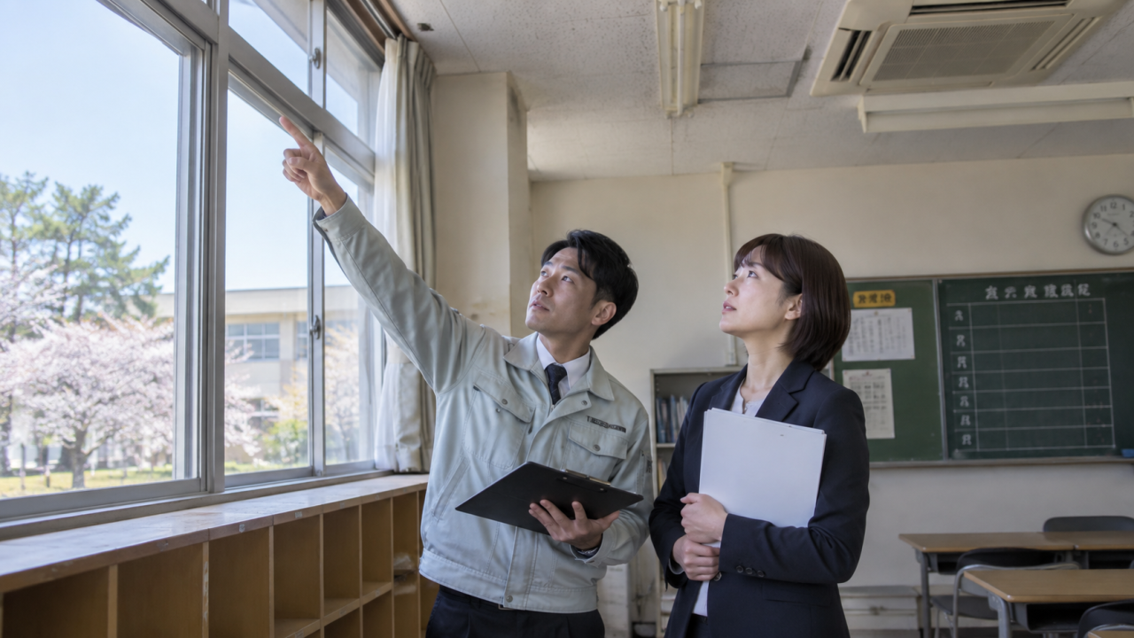施設のカビ対策｜新年度前の点検と施工計画の立て方