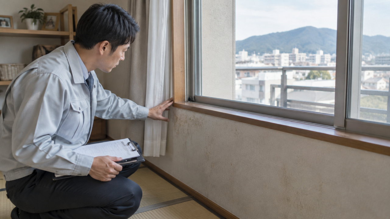 平塚市のカビ取り相談｜発生記録と住宅点検の進め方