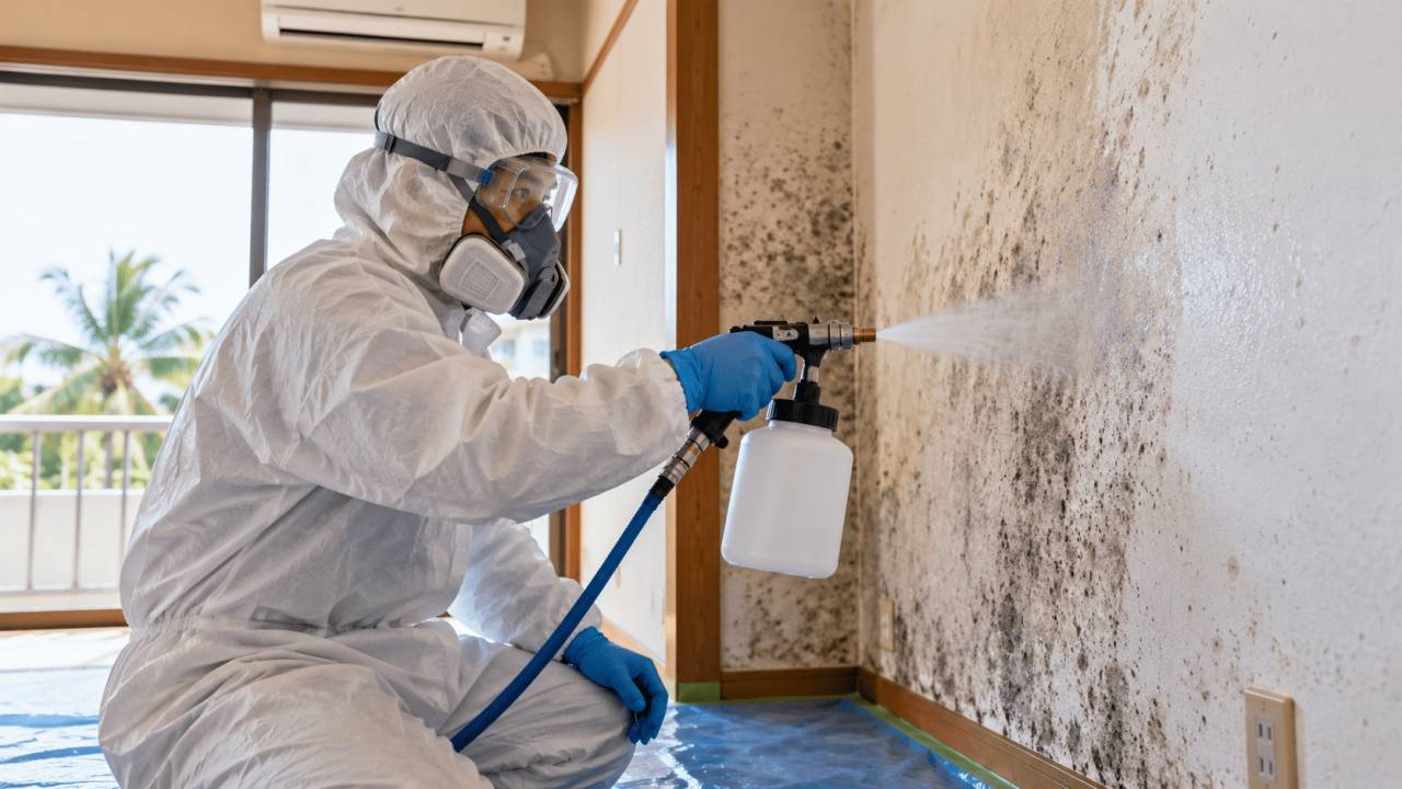 船橋市の建物カビ問題を解決！MIST工法®カビバスターズへお問い合わせを