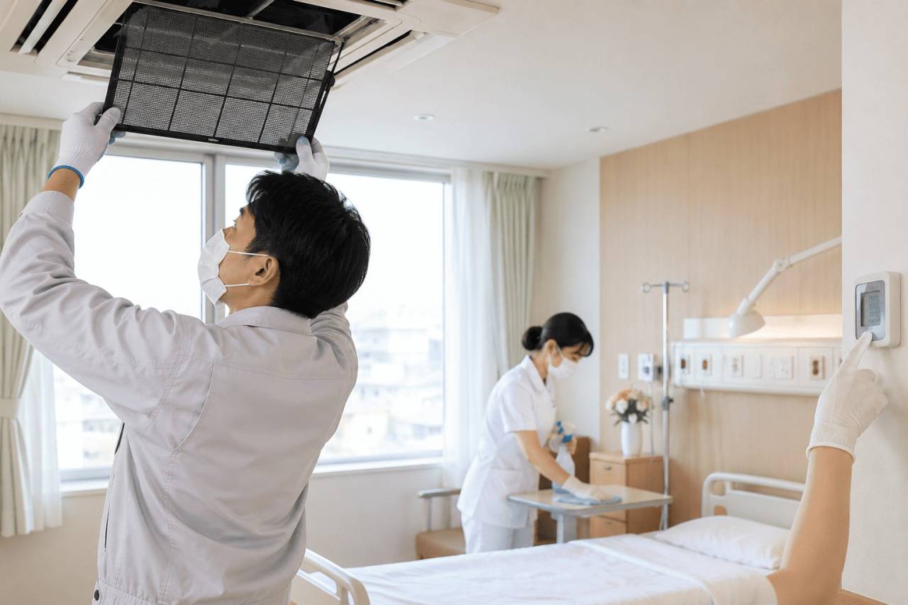 病院にカビが生えるとどうなる？患者とスタッフを守るための対策と予防策