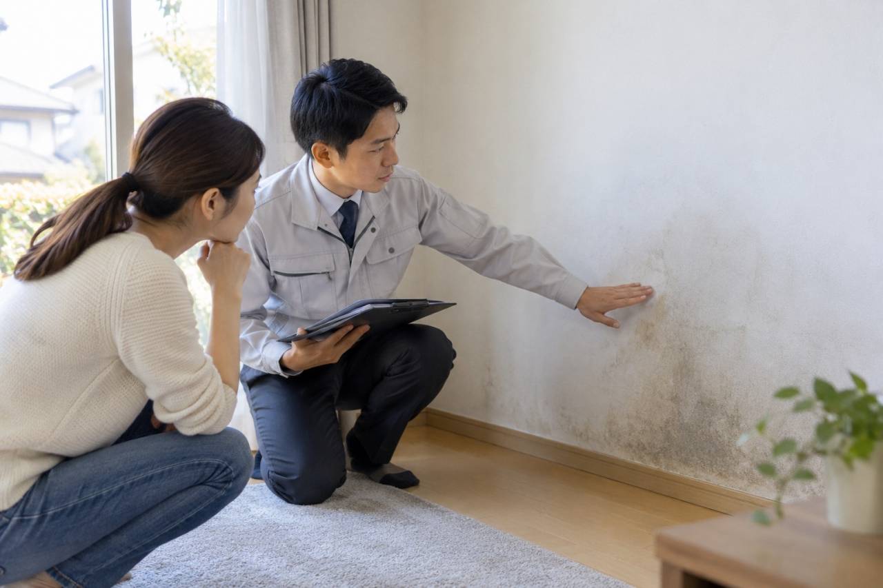 発生場所と必要な調査を相談して整理します。