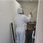カビ取り施工