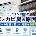 エアコン内部のカビとカビ臭の原因とは？健康への影響と正しい対策を徹底解説