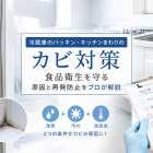 冷蔵庫のパッキン・キッチンまわりのカビ対策｜食品衛生を守る原因と再発防止をプロが解説