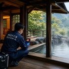 高級温泉旅館・オーベルジュのカビ対策｜露天風呂・木造客室・床下に発生する原因と口コミ低下を防ぐ調査方法