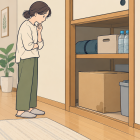 家庭の防災備蓄箱が湿っていたら｜食品・布製品・収納場所を分ける確認の順番
