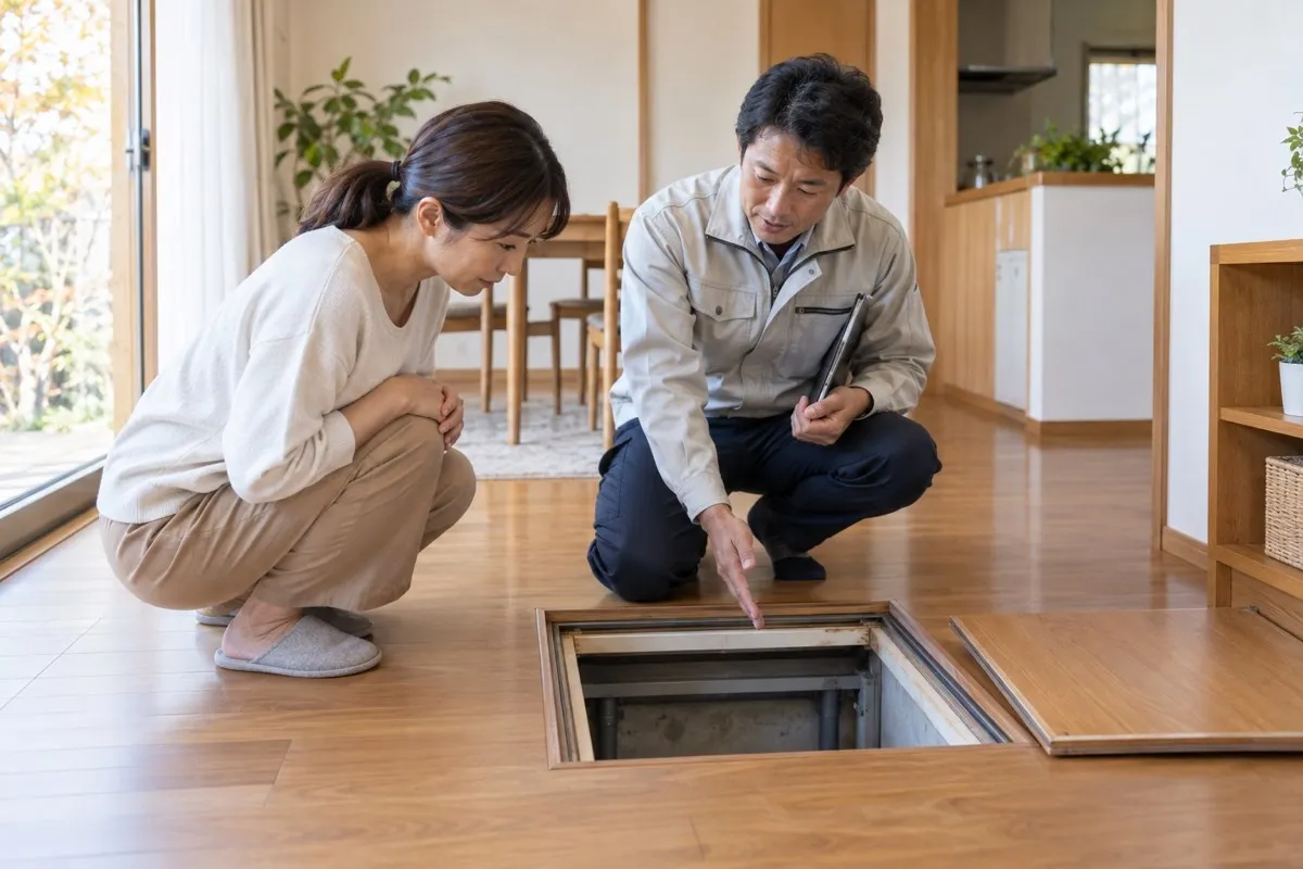 床下断熱材のカビと湿気｜交換前に調べたい原因