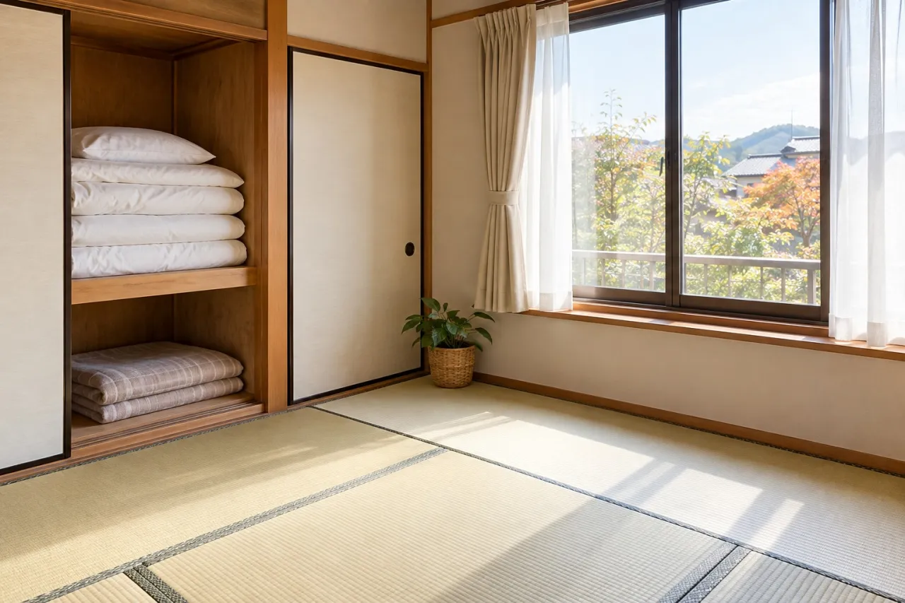 帰省前の実家のカビ対策｜客間・寝具・収納の点検